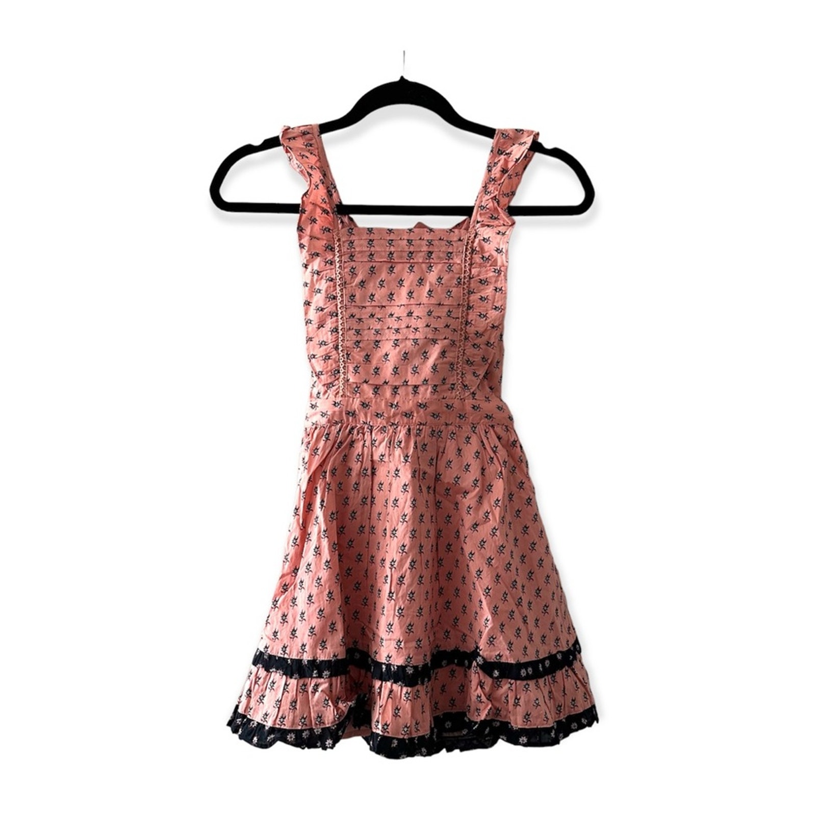 Scotch & Soda Girl’s Printed Organic Apron Dress Size 8